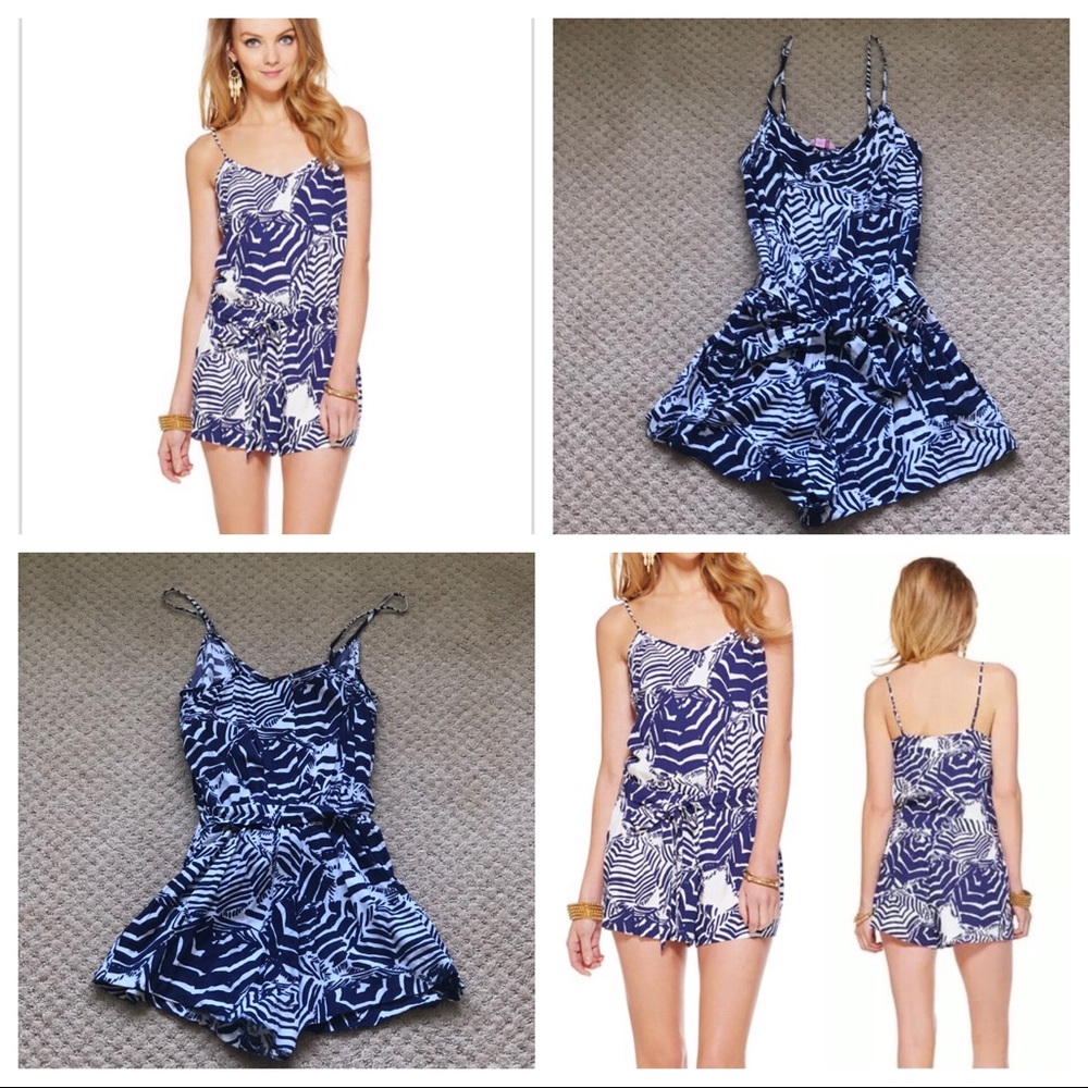 Lilly Pulitzer Deanna Romper: oh cabana boy